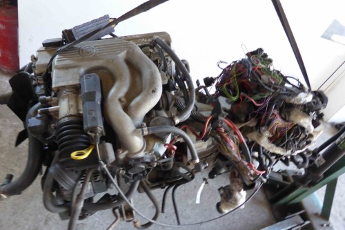 Двигатель BMW E36 1.8B 184E2 в сборе, бензин, Мотор 184E2 первой и пол